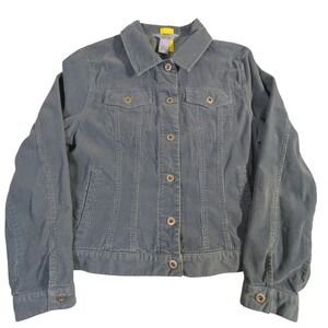 Bass‎ Jeans G.H. Bass & Co Corduroy Trucker Jacket - L Blue